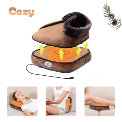 Indulge in Comfort: Electric Heated Foot Massager for Ultimate Relaxation